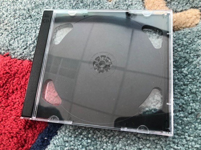 1 Top Quality 10.4mm Rare Brilliant Double 2CD Jewel Case w Black Tray BR2CD BLK