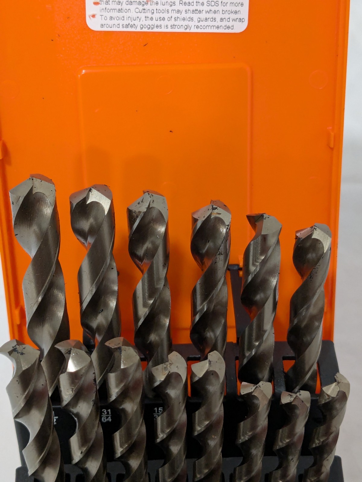 Hertel Jobber Length Drill Bit Set 29 Pc, #60 to #1, 1/16 to 1/2″, 135º 74129453