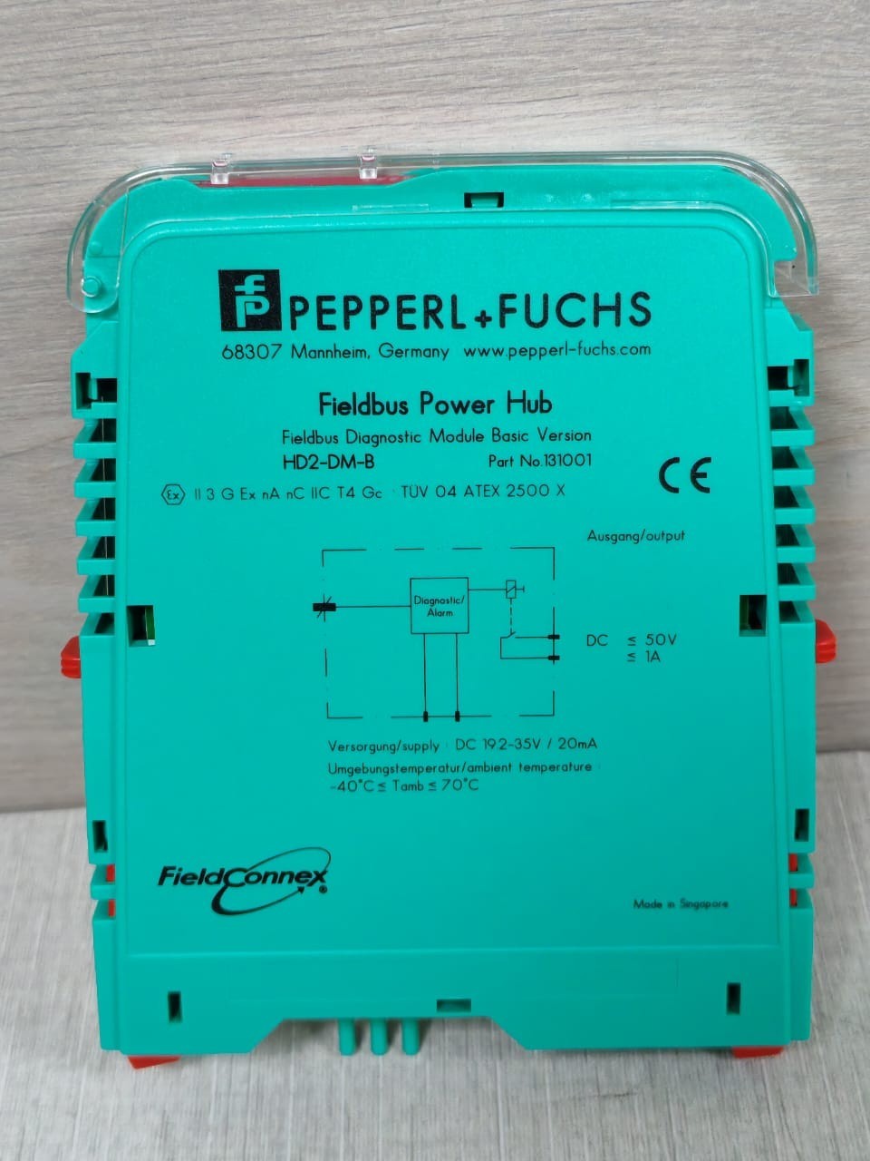Lot 2 pcs Pepperl+Fuchs HD2-DM-B Fieldbus Diagnostic Module Basic Version 131001