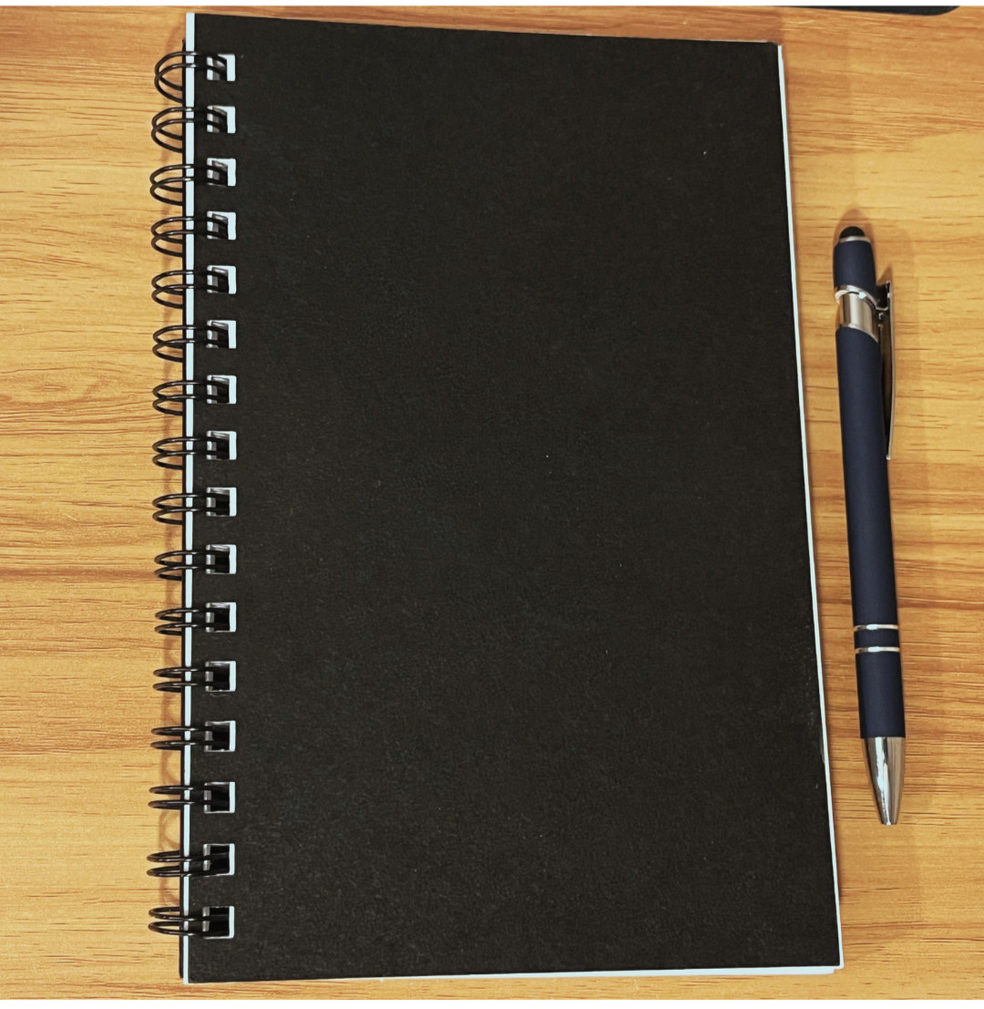 Daily Planner / Agenda ADHD Friendly 6 Months Un-Dated 5.5″ x 8.5″ Spiral Bound