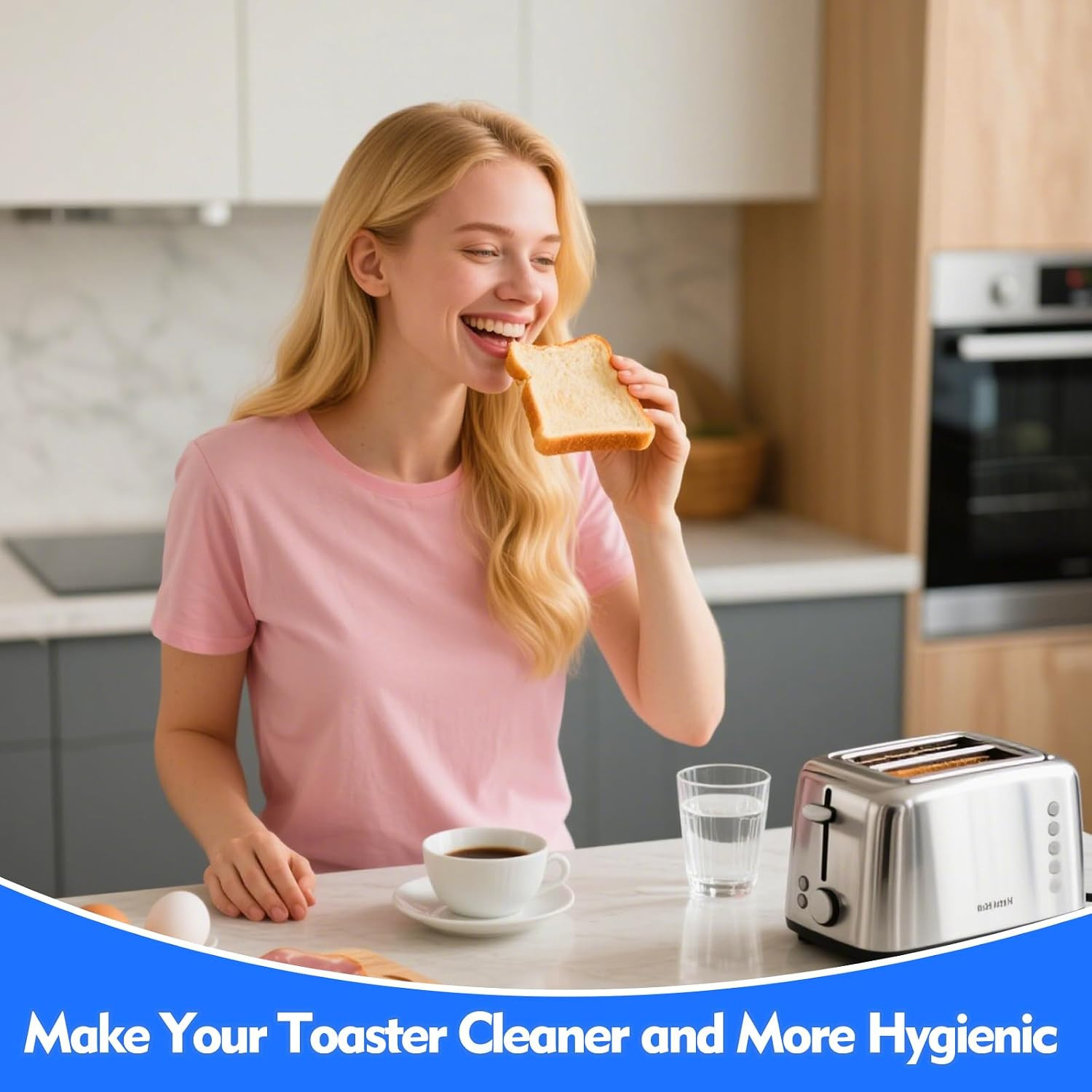 XANGNIER Toaster Cleaning Brush Set,5 Pcs Cleaner Supplies Tools Kit for Toaster