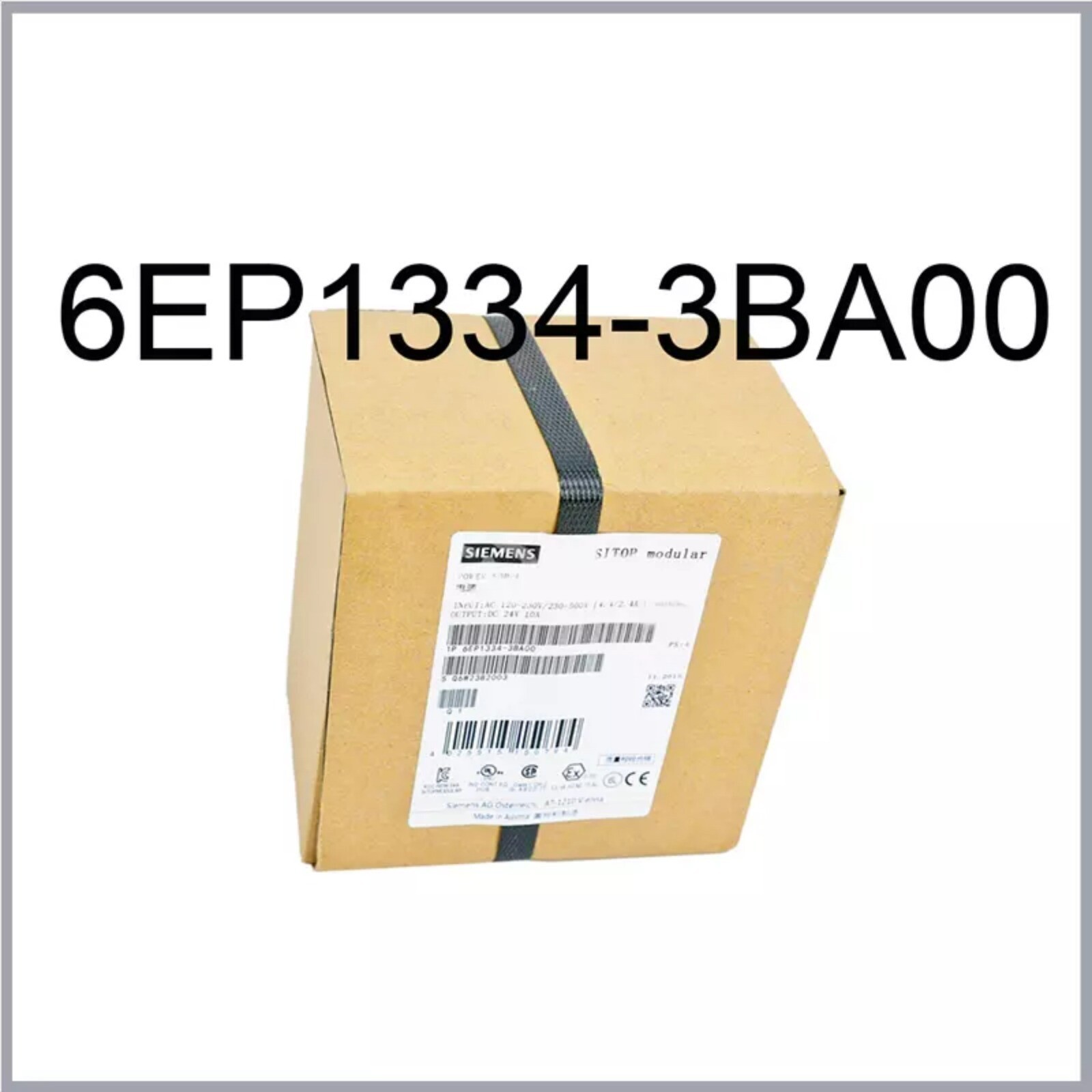New Siemens SITOP PSU100S DC 24V/10A POWER SUPPLY 6EP1334-3BA00 6EP13343BA00
