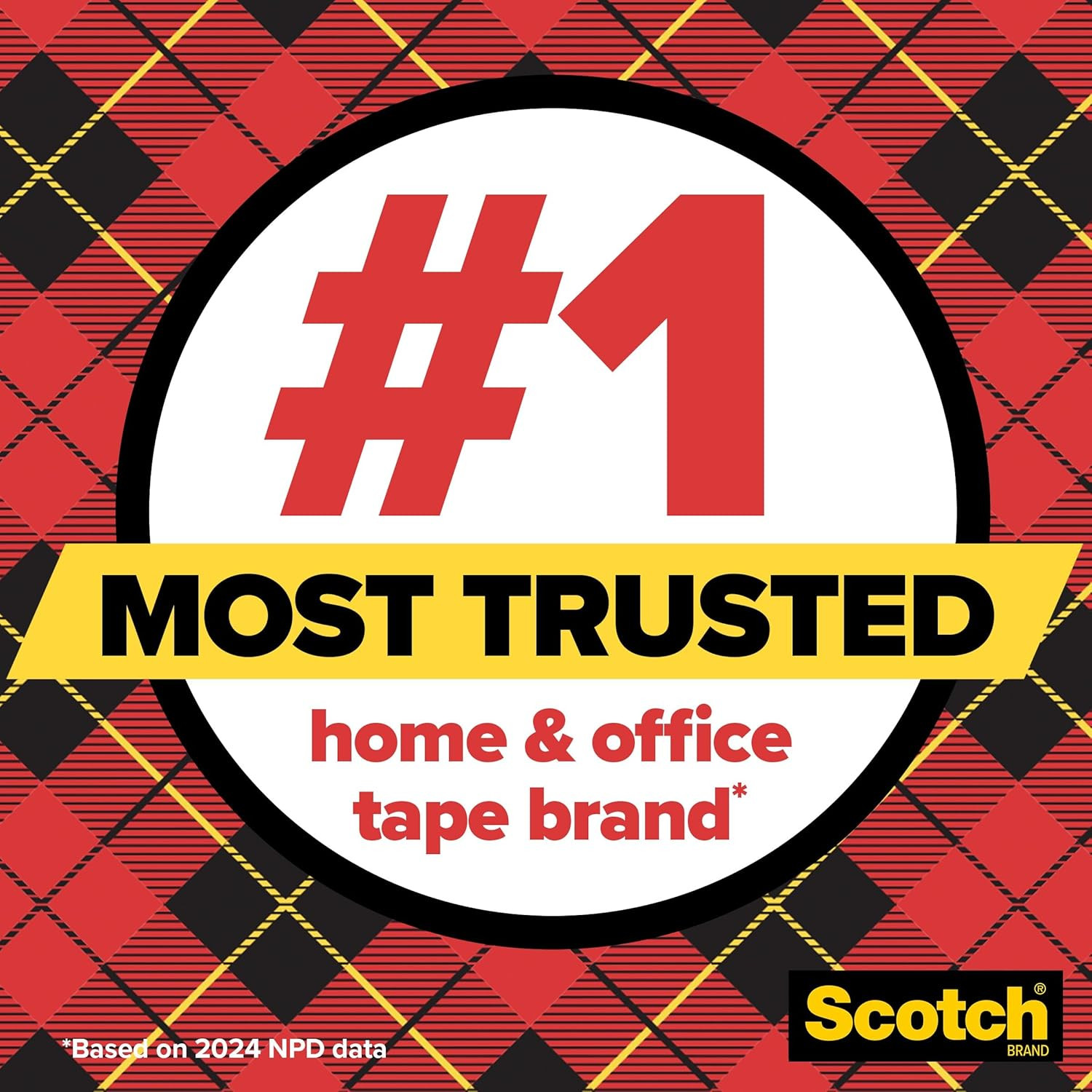 Scotch Transparent Glossy Finish Tape 3/4 x 2592 Inches 3 Inch Core 2 Roll…