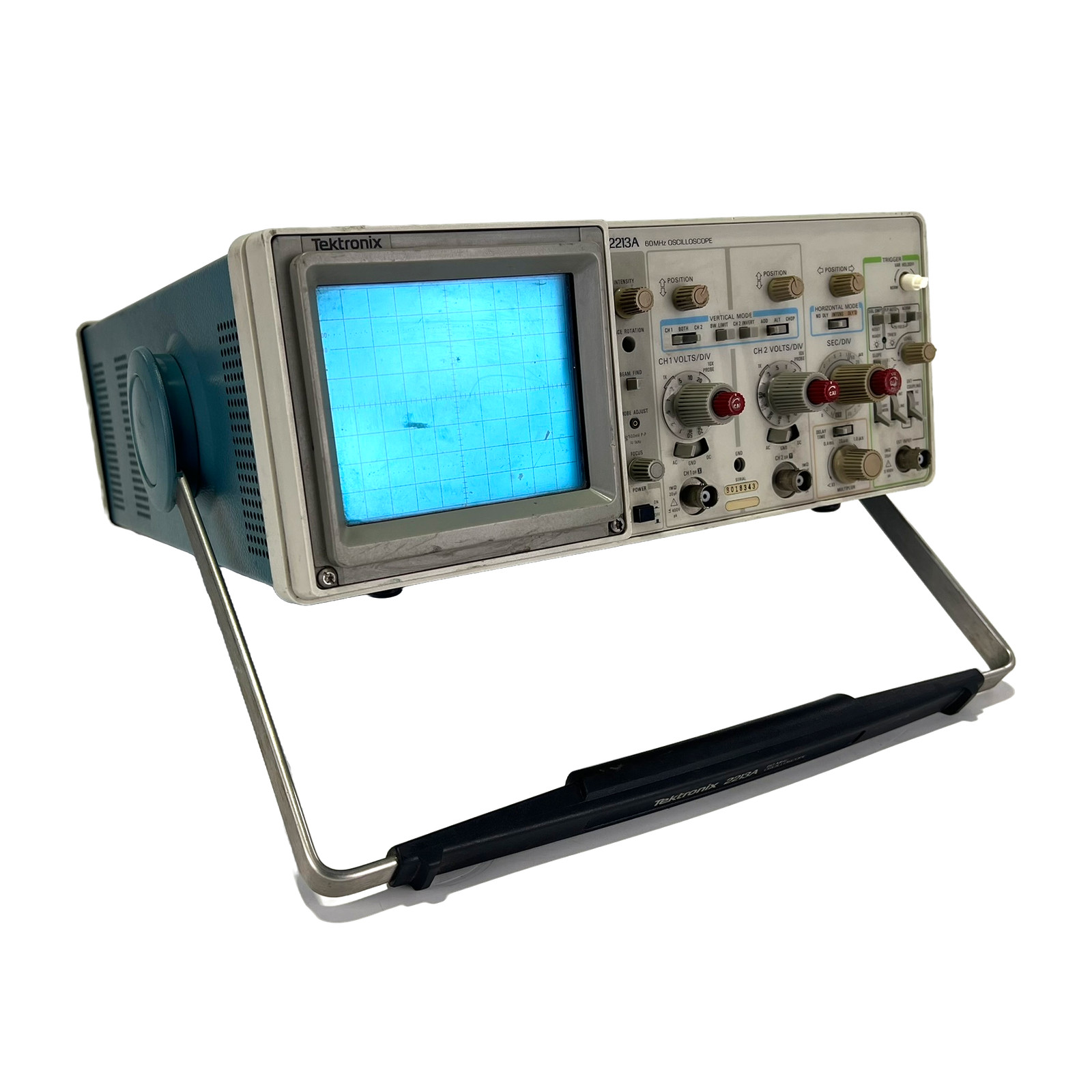 Vintage Tektronix 2213A 60MHz Oscilloscope Untested (CX)