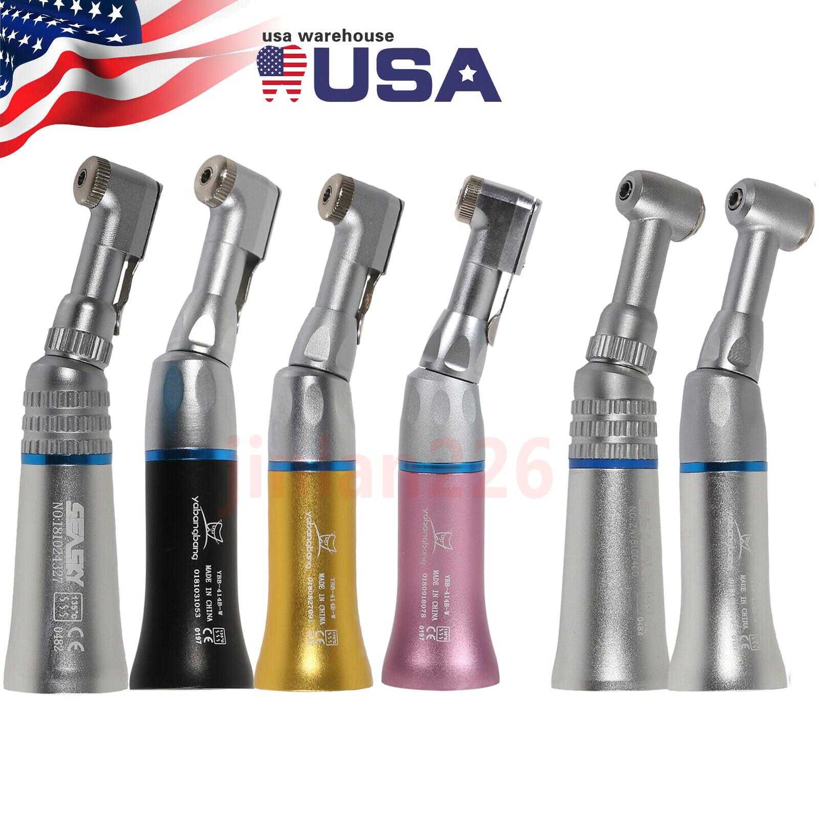 Estilo Dental NSK Contra Angulo Baja Velocidad Pieza de Mano Contra Handpiece US