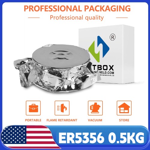 1LB 0.5KG ER5356 Gasless MIG Welding Wire 0.035 Inch DIY Maintenance Welding