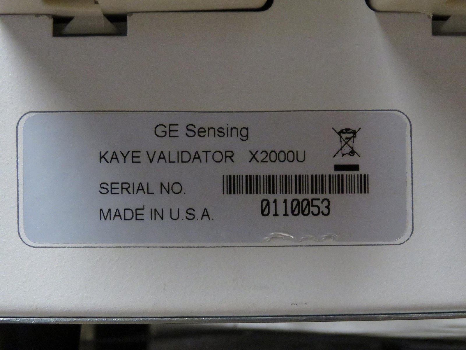 GE KAYE VALIDATOR X2000 U w/ 3 SIM – SENSOR INPUT MODULES 3.62 Firmware 2024 CAL