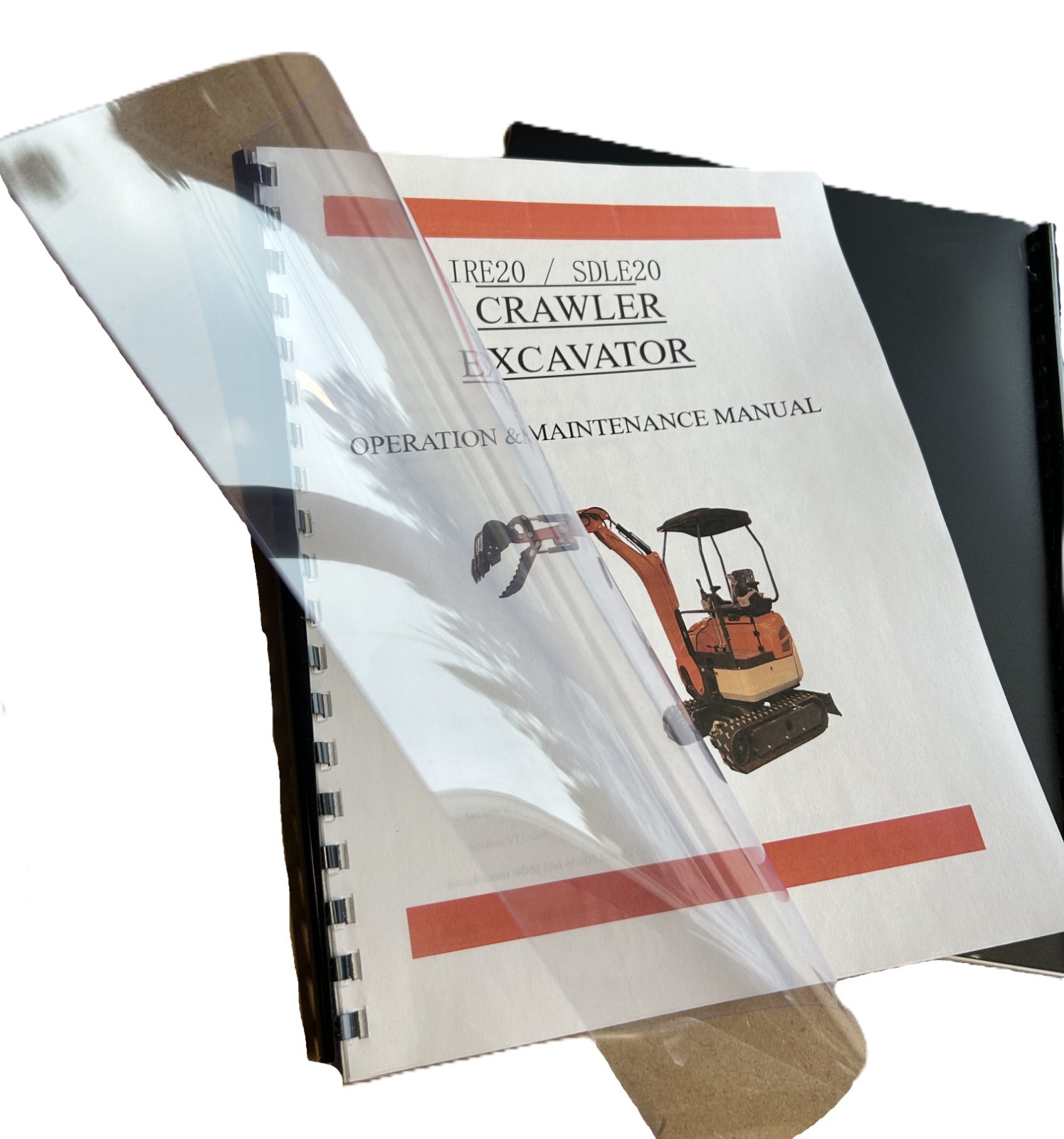2-Ton Mini Excavator Track Hoe IRE20 SDLE20 Operation & Maintenance Manual