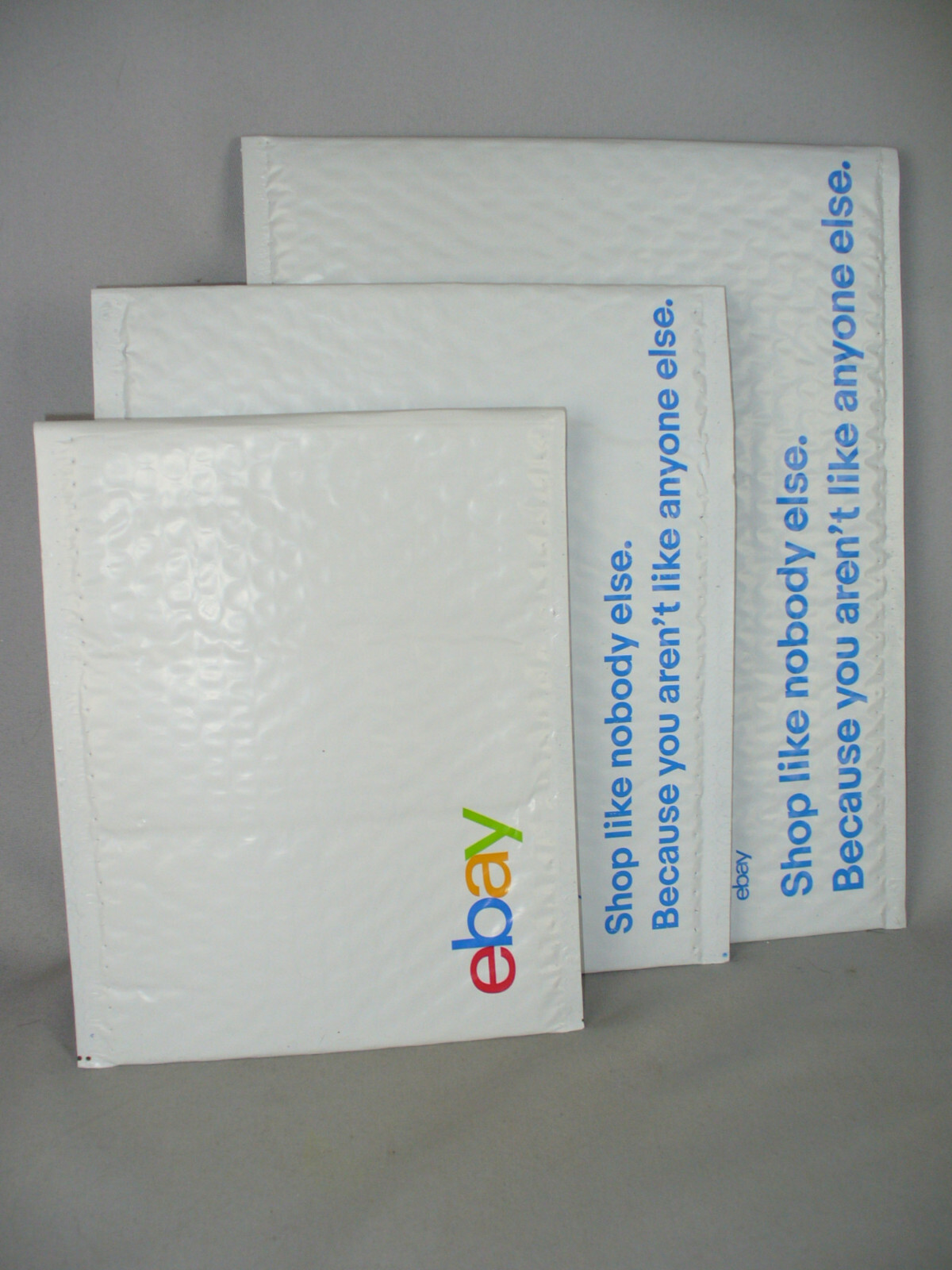 18 EBAY BRANDED SHIPPING SUPPLIES PADDED BUBBLE AIRJACKET MAILERS ENVELOPES