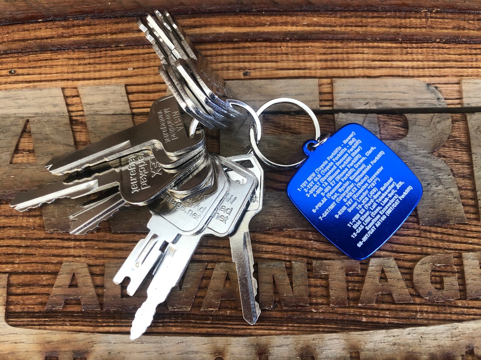 13 pc Forklift Heavy Equipment / Construction Ignition Key Set