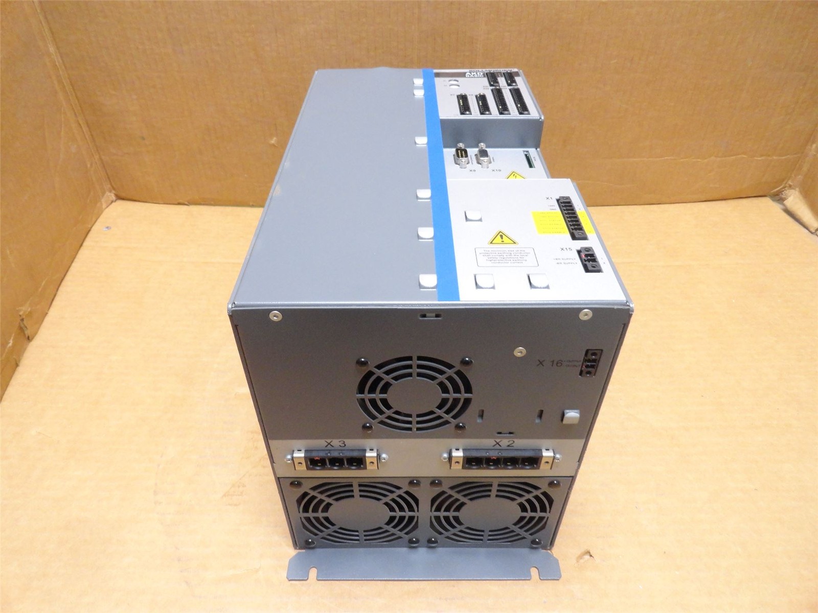 245734 New-Incomplete; Kollmorgen AKD-T04807-ICAN-E091 Servo Drive(Dented Case)