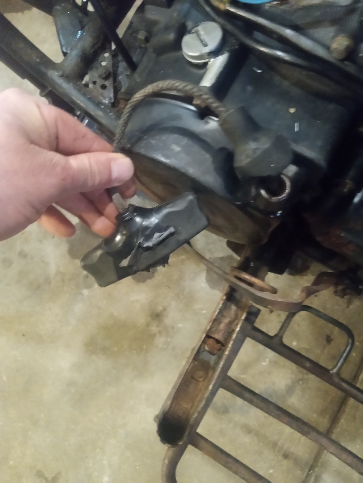 1995 Kawasaki Bayou 220 KLF220A ENGINE MOTOR