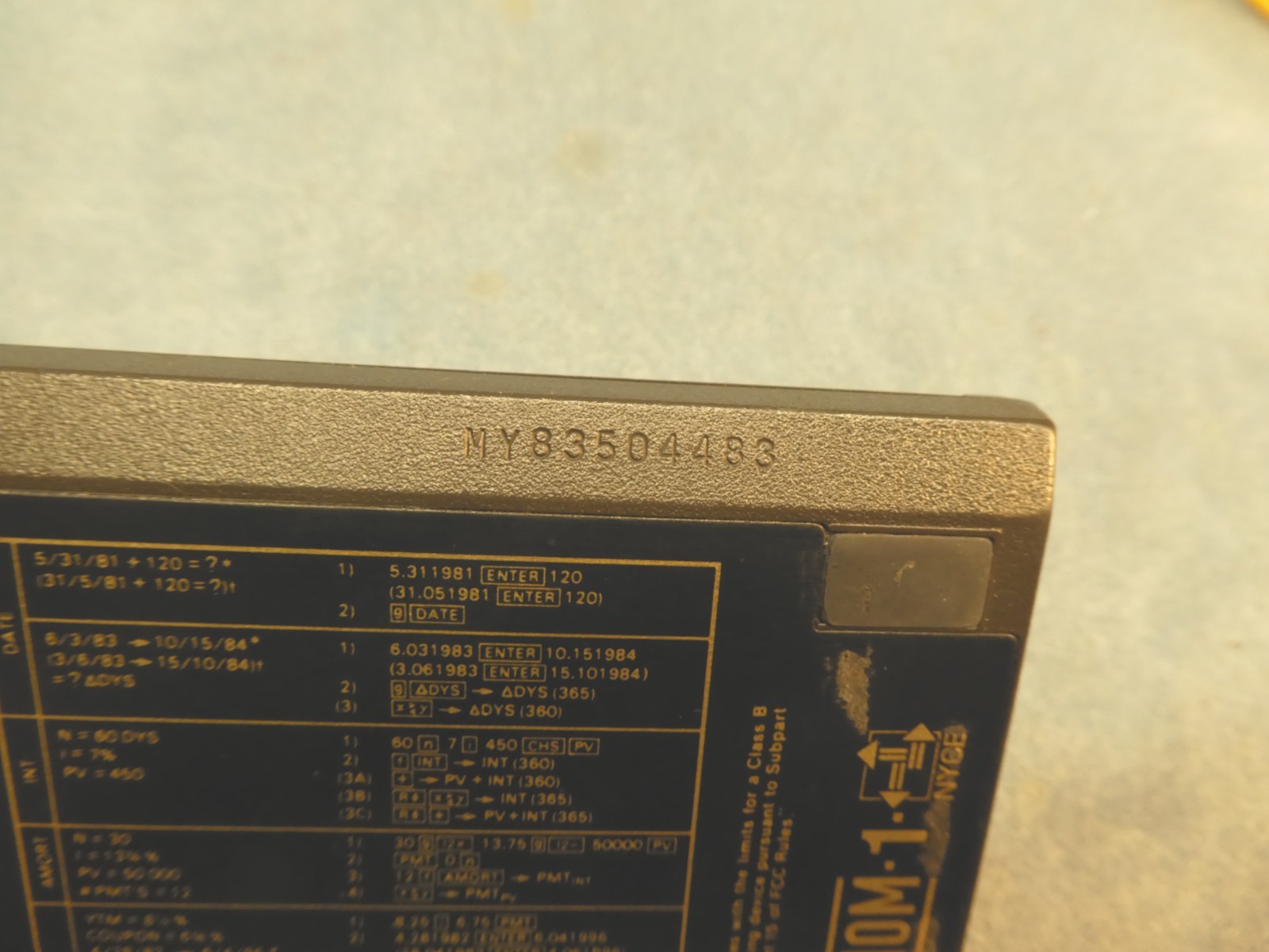 HP 12C Financial Calculator Malaysia Vintage