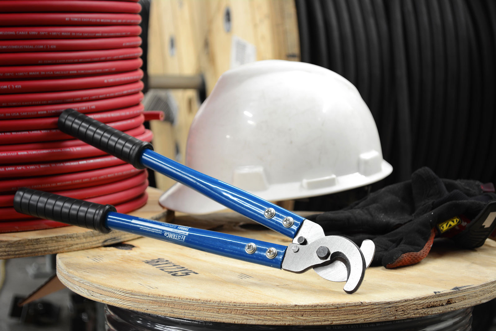 TEMCo HEAVY DUTY 12″ 4/0 ga WIRE & CABLE CUTTER Electrical Tool 120mm2 NEW