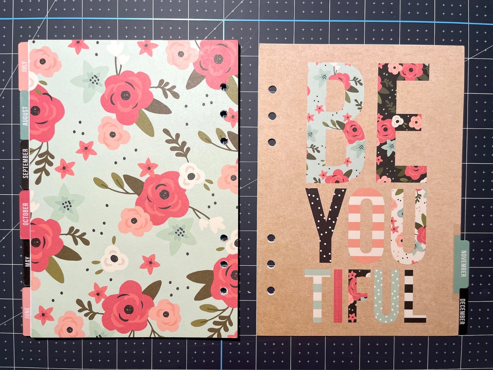 Carpe Diem Undated A5 Monthly Planner Inserts – Bloom