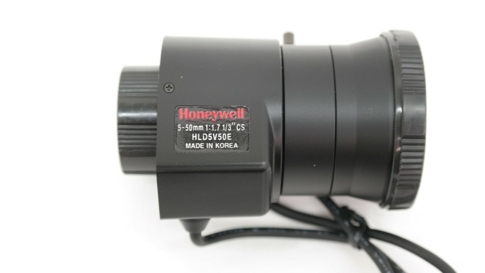 Honeywell 5-50mm 1:1.7 1/3¨ CS HLD5V50E Auto Iris Lens NaS