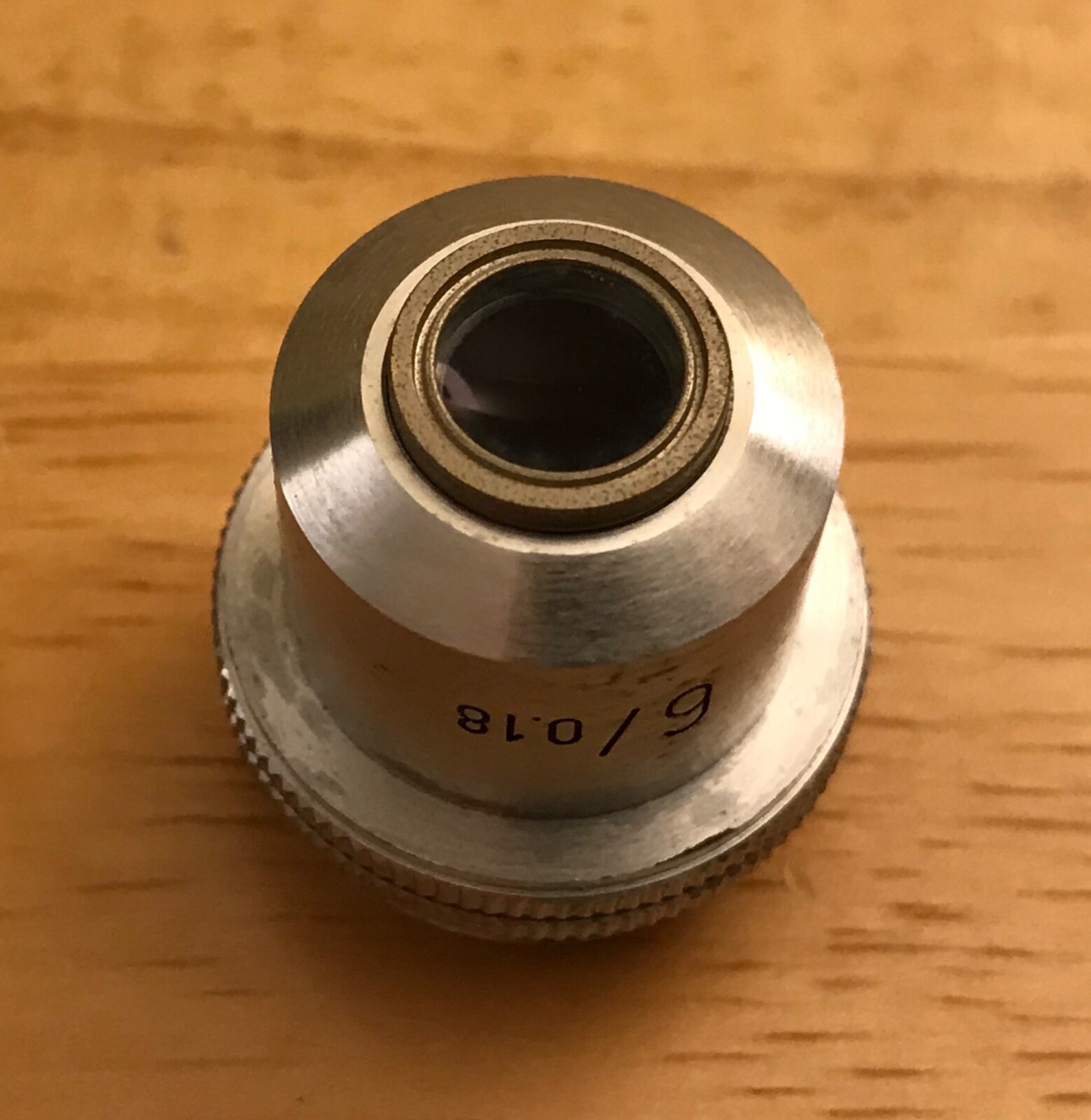 Vintage Leitz Wetzlar Microscope Objective Lens 170/ 6/0.18 Germany – Lot W