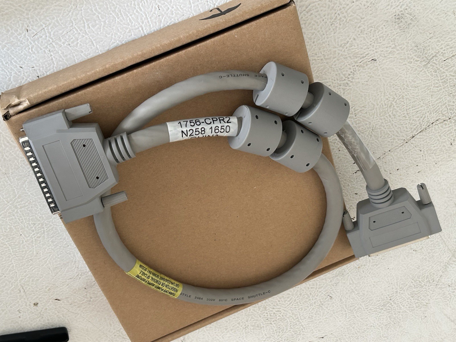 Allen-Bradley 1756-CPR2 Power Supply Cable Series A Factory Seal 1756CPR2 ..Read
