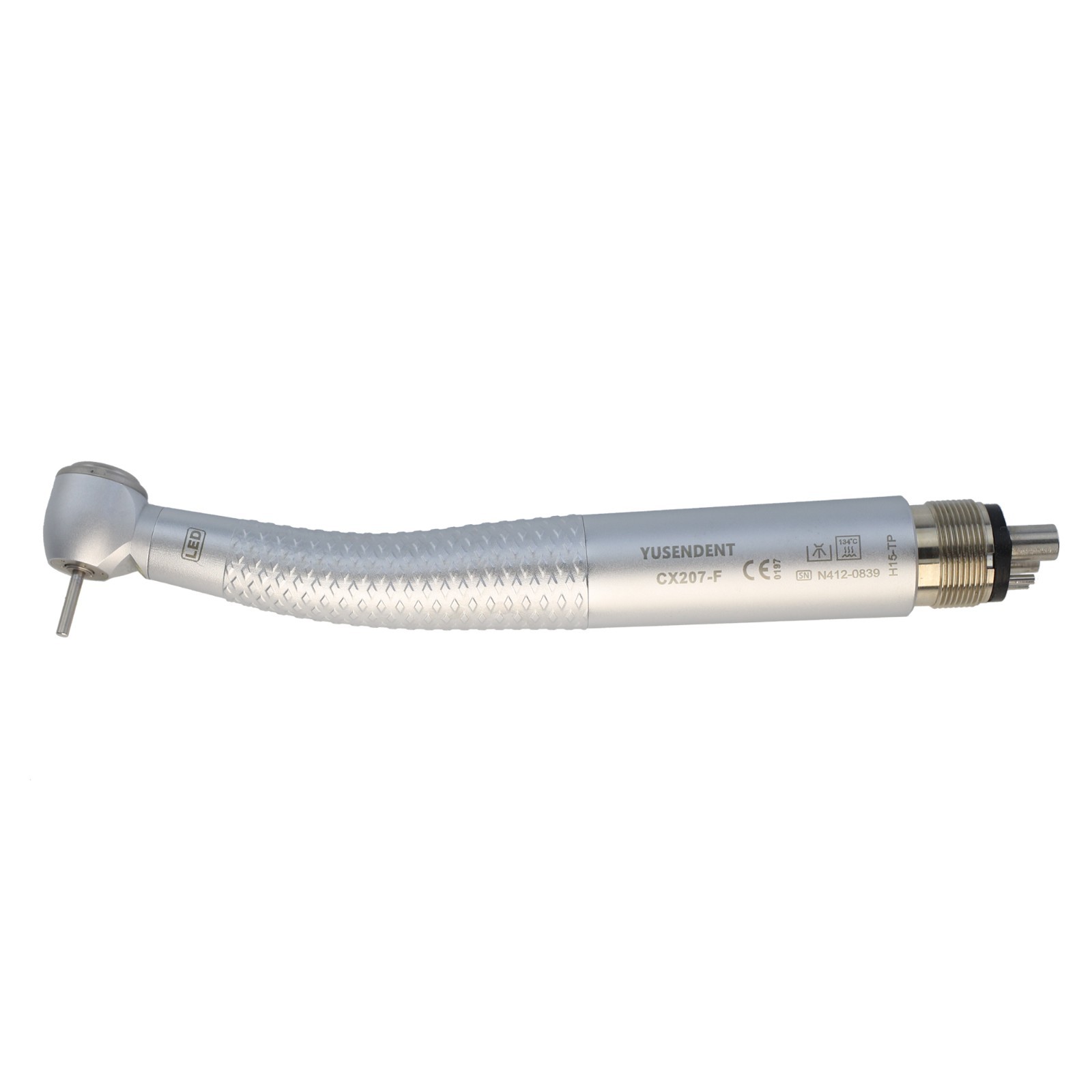 COXO Dental High Speed Handpiece 4 Hole LED Turbine E Generator Mini Head CX207