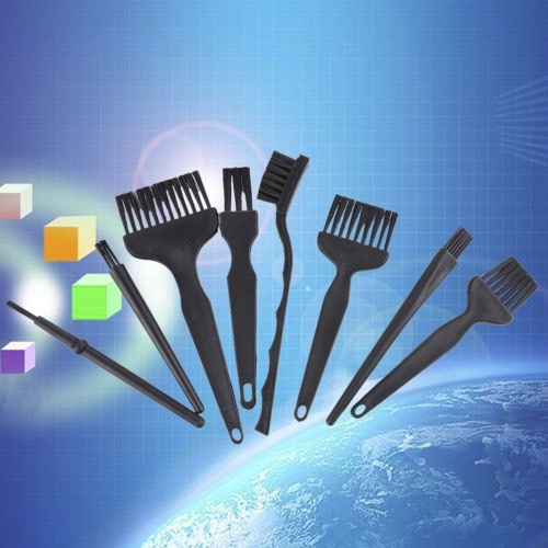 8PCS set ESD SMD Anti-static Cleaning Brush for Electronic Repair PCB Soldering