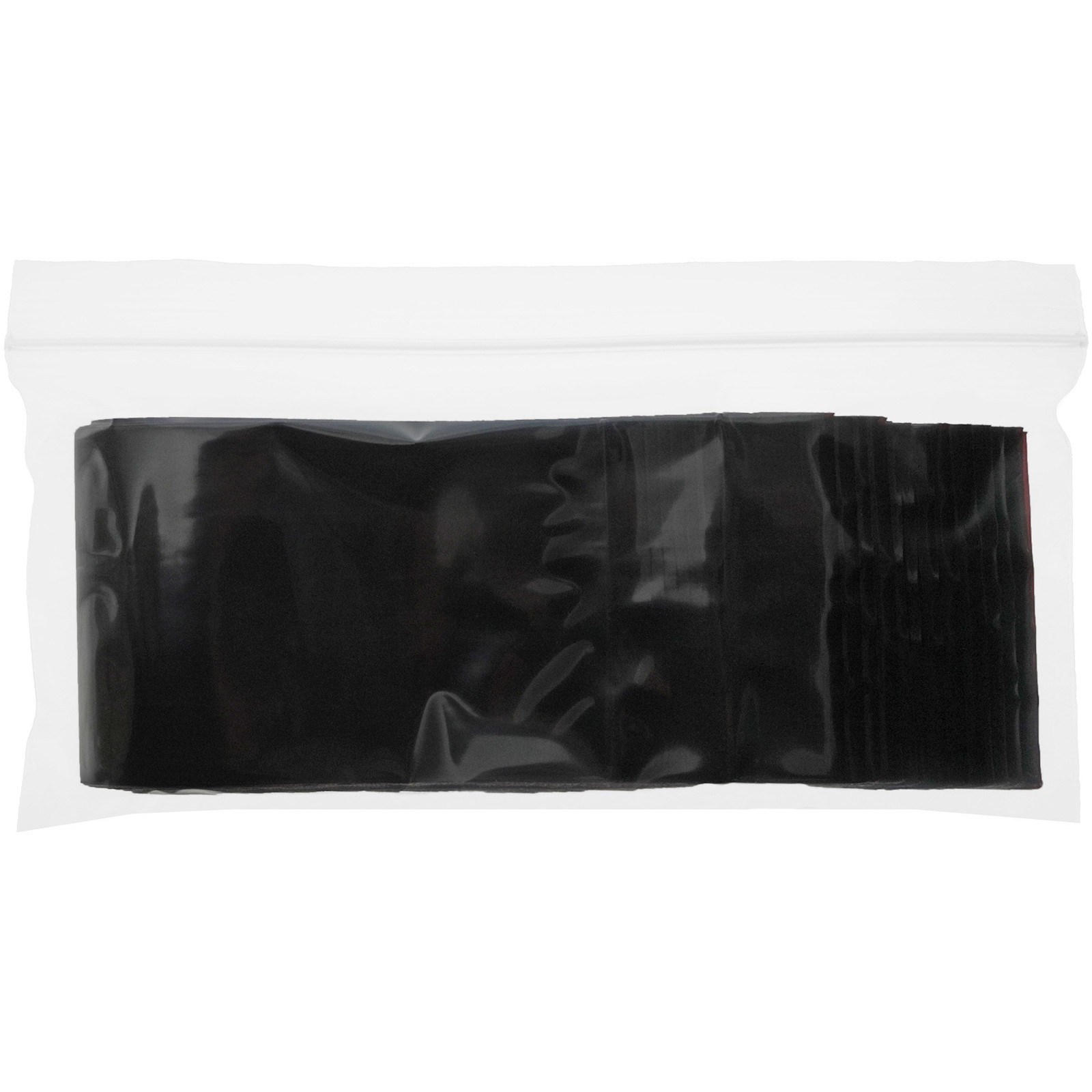 Plymor 2.5″ x 9″, 3 Mil Amber UV Zipper Reclosable Plastic Bags
