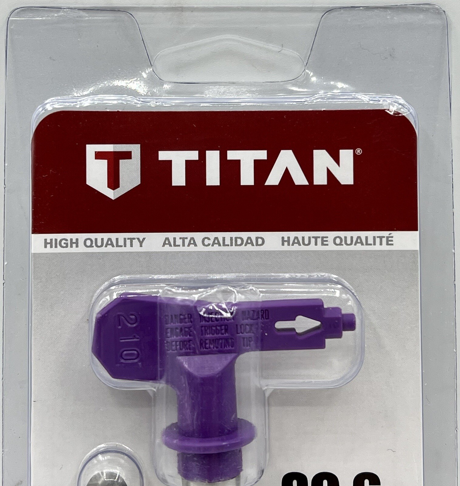 NEW Titan 671-210 5000 PSI SC-6+ Synergy Fine Finish Tip 0.010 in. SHIPS FREE!