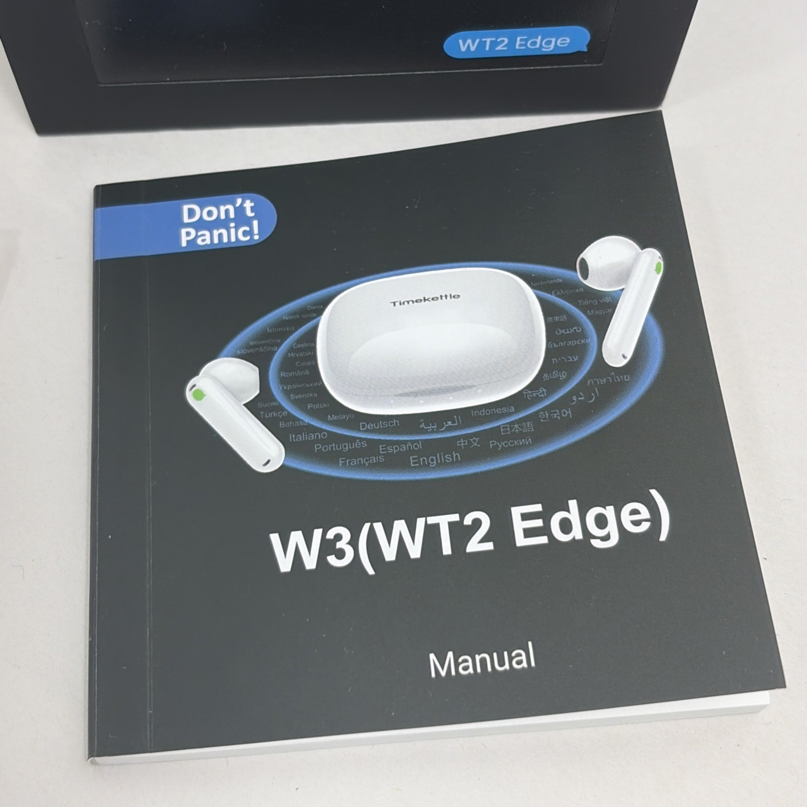 Timekettle WT2 Edge W3 Translator Device Bidirectional Earbuds 40 Languages