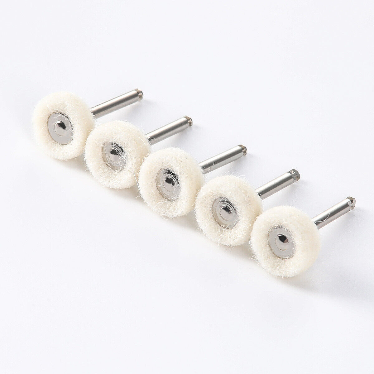 Dental Polishing Brush Wheels Goat Hair/Felt/Cotton Contra Angle RA Latch Type