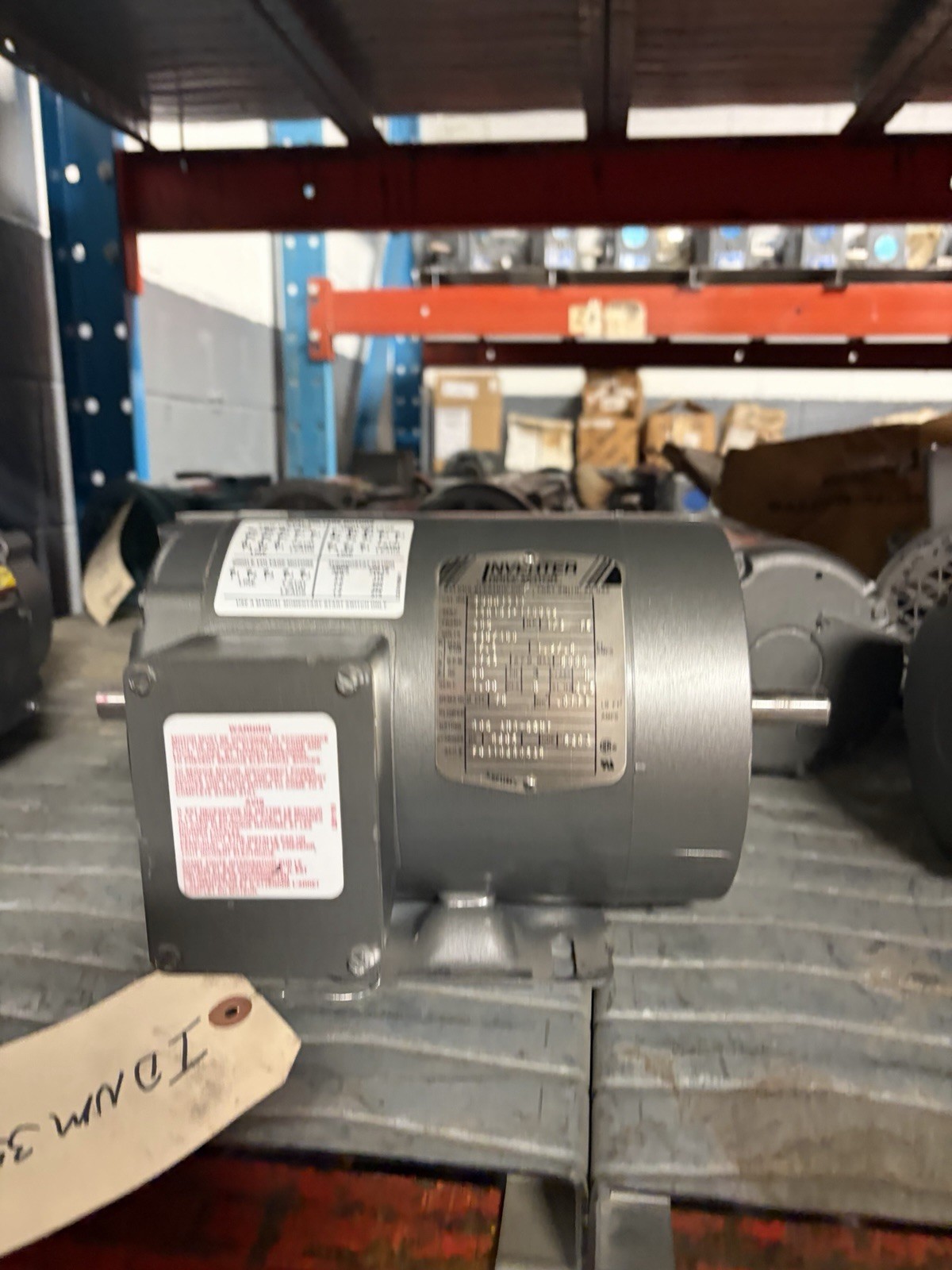 NEW NO BOX IDNM3534 baldor inverter drive motor 56C , 230/460v, 1725 RPM .33 HP