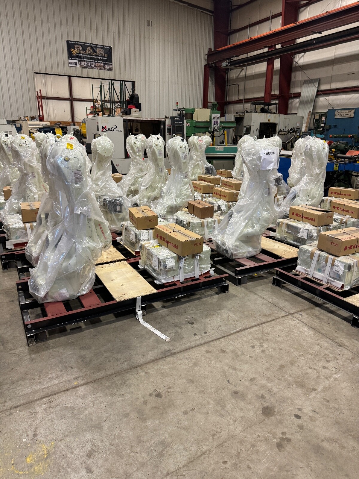 2022 Kawasaki RS020N 6 Axis Robots New Never Used Payload 20 KG x 1725 MM Reach
