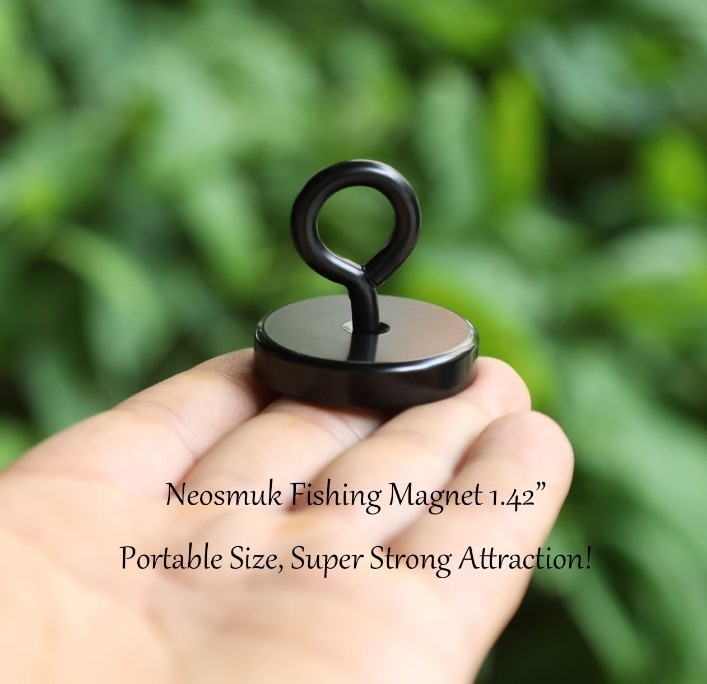 Large Fishing Magnets strong Neodymium super Rare Earth Magnet hooks 150-1600Lbs