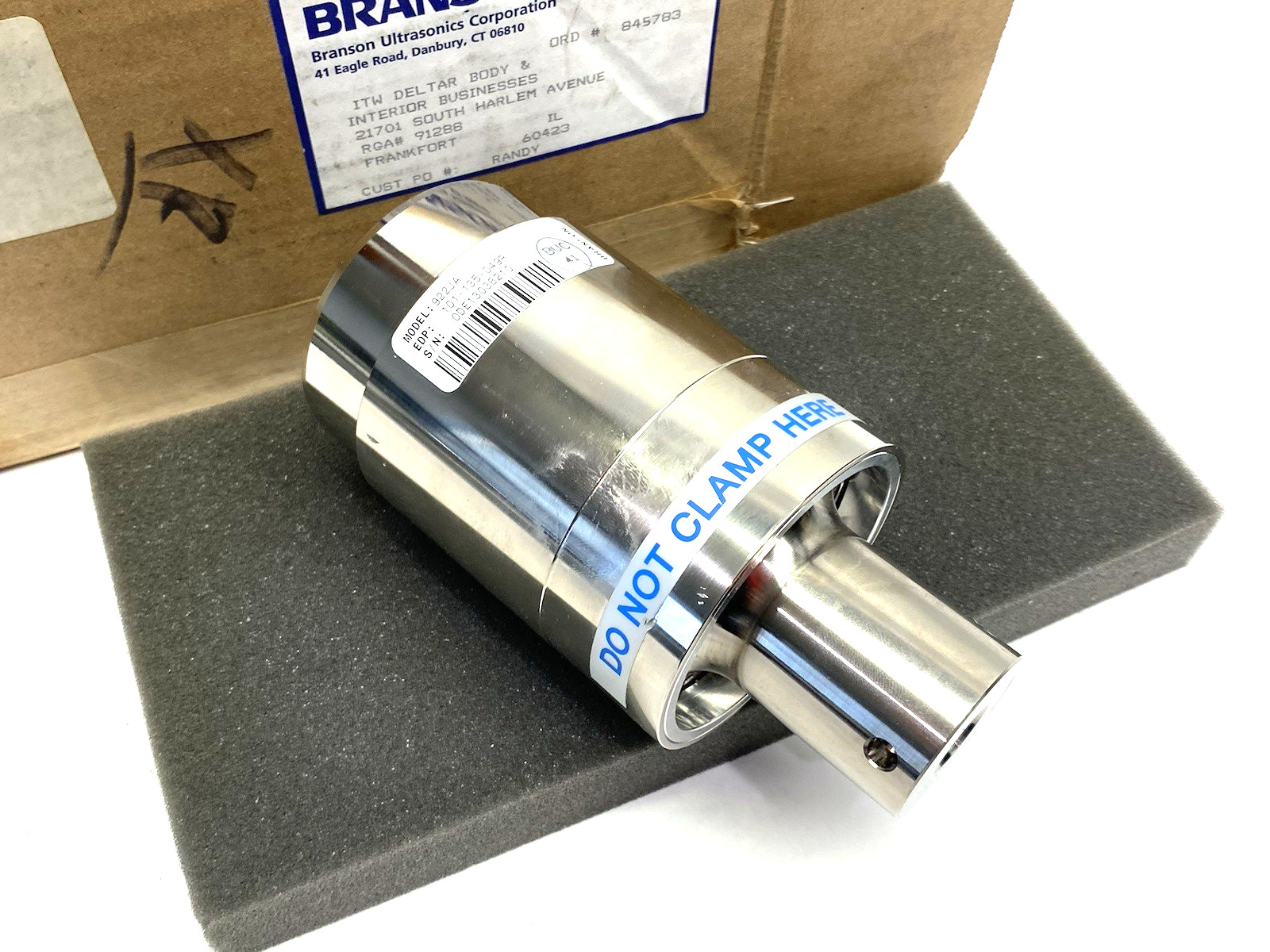 Branson 101-135-049R Ultrasonic 20kHz Converter/Transducer 922JA