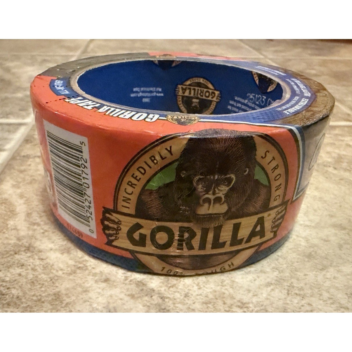 Gorilla All weather Permanent Black Tape 1.88 In X 10 yd # 114459, New Sealed