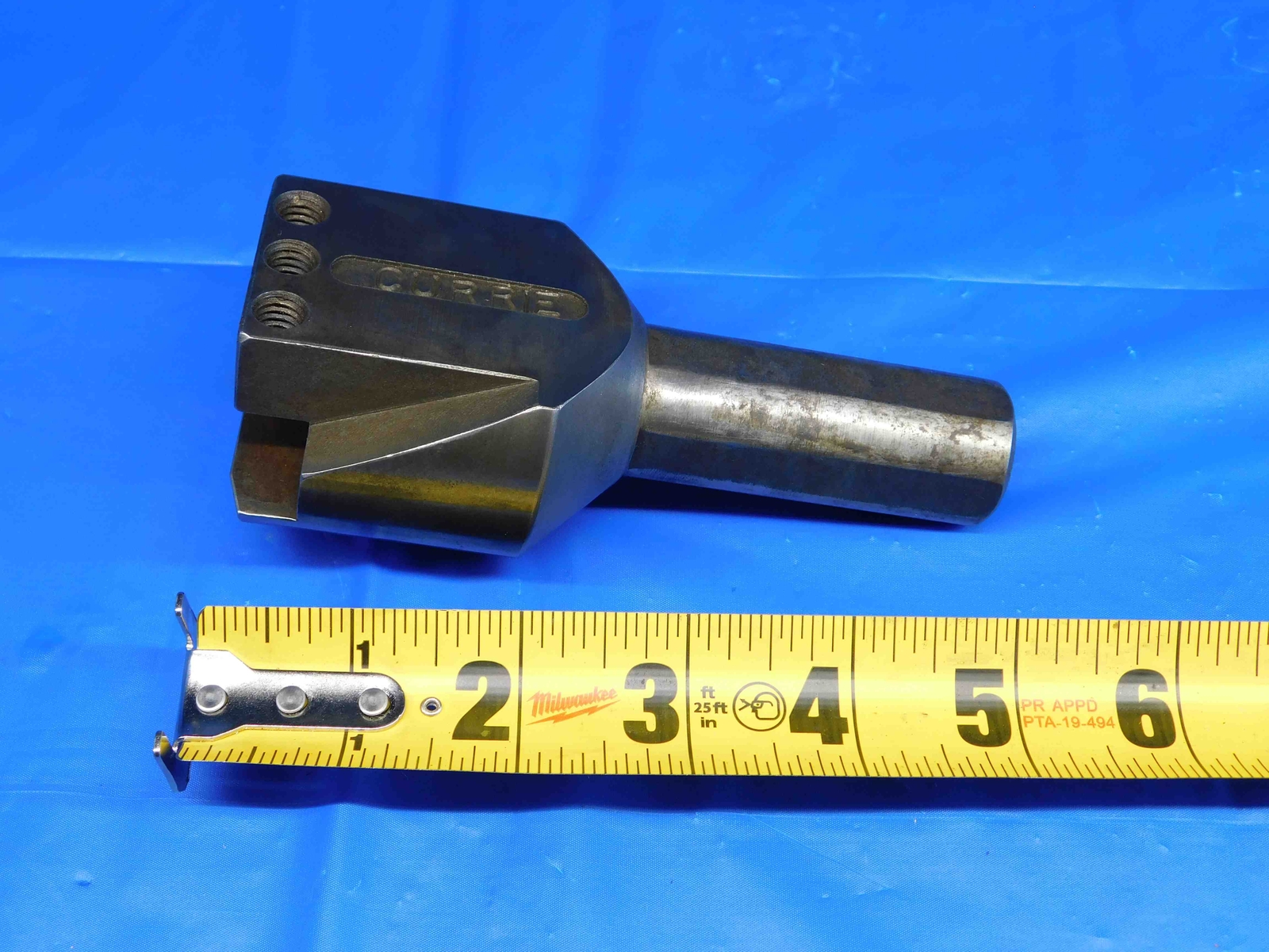 CURRIE LATHE TOOL HOLDER 1/2 SLOT WIDTH 1″ SHANK DIAMETER SQUARE TURNING BIT