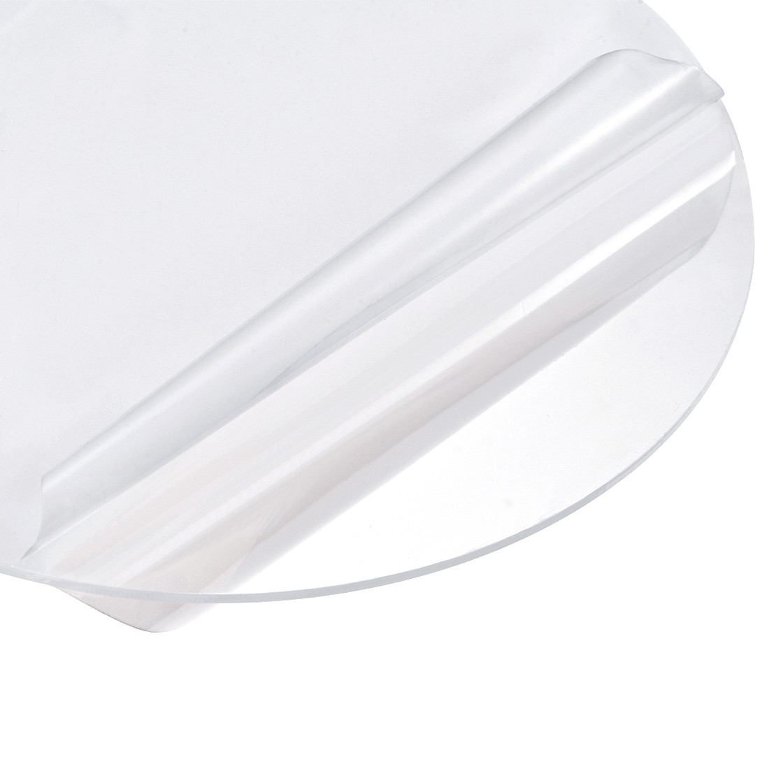 0.12 x 4.72 inch Acrylic Sheet Circle Round Disc Clear