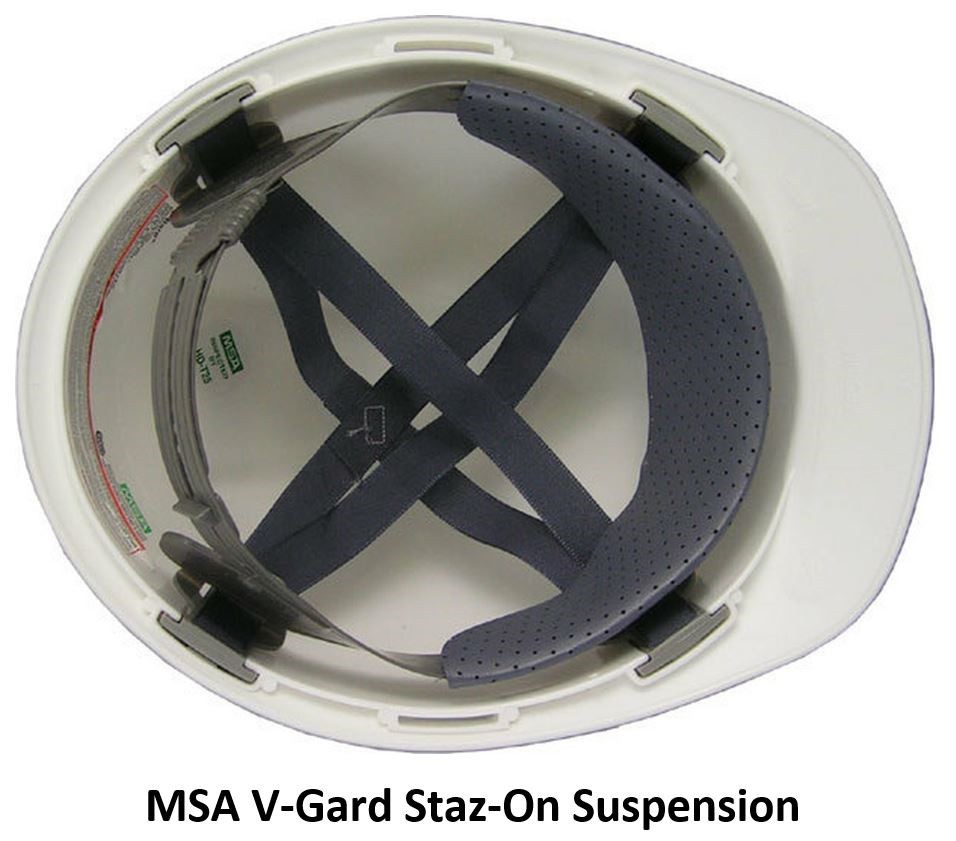 MSA Freedom Series Cap Style Hard Hat StazON Suspension – Stars and Stripes