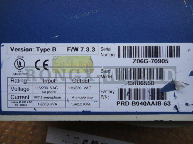 1PC Used Kollmorgen Drive CR06550 CR06550