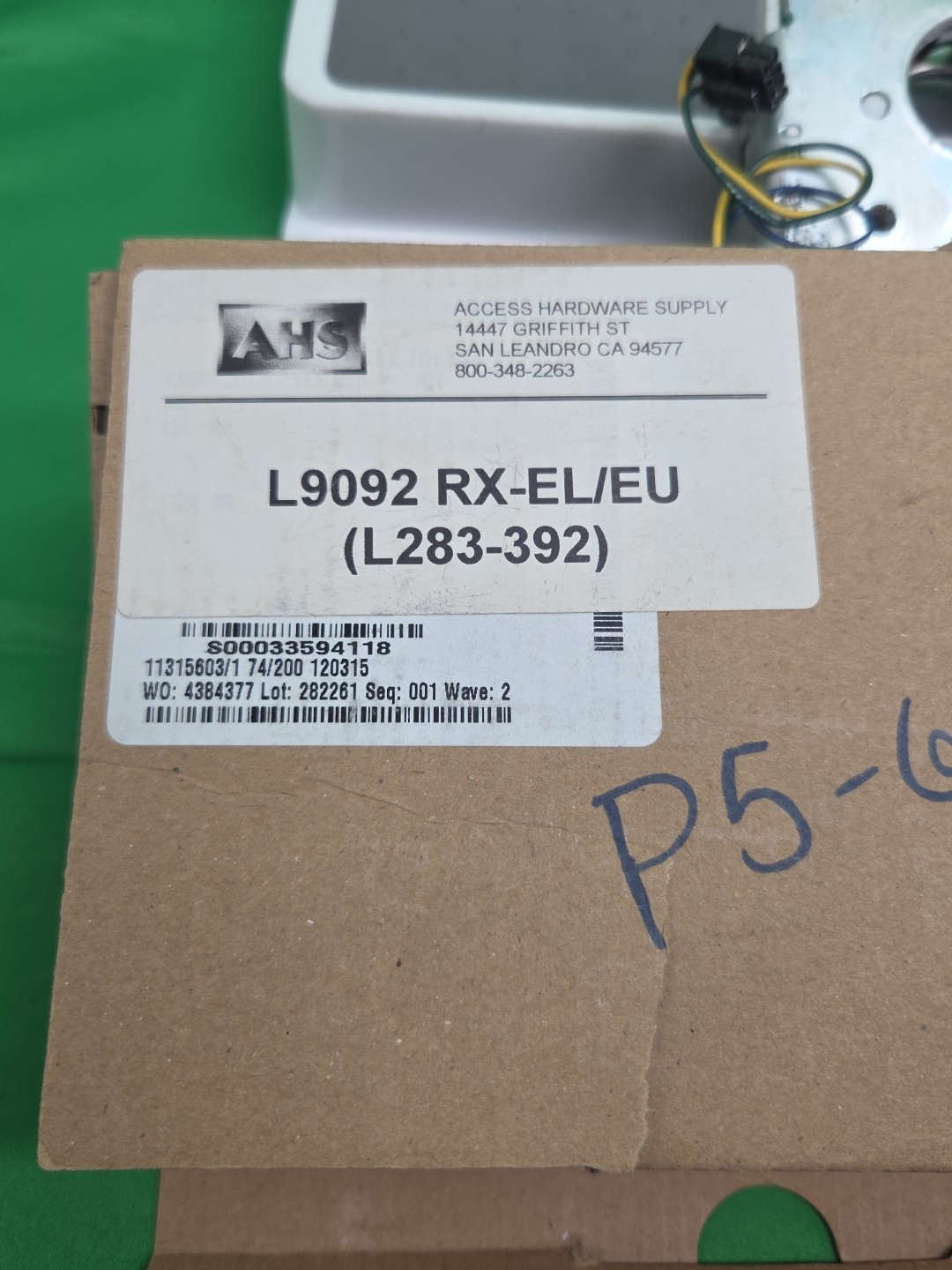 Schlage L9092EU RX Electrified Lock Body For L 9000 Series Made Mexico Door Lock