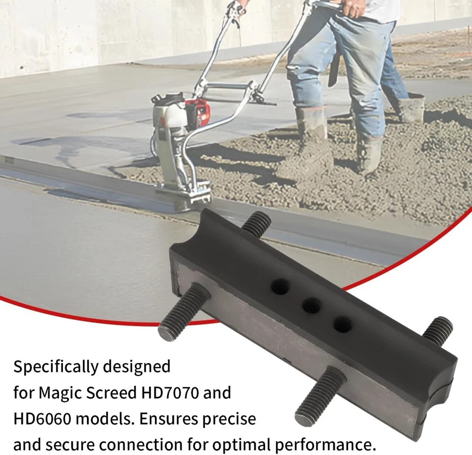 For Allen Magic Screed HD6060 HD7070 2Pcs Vibro Mounts Concrete Wet Screed Parts