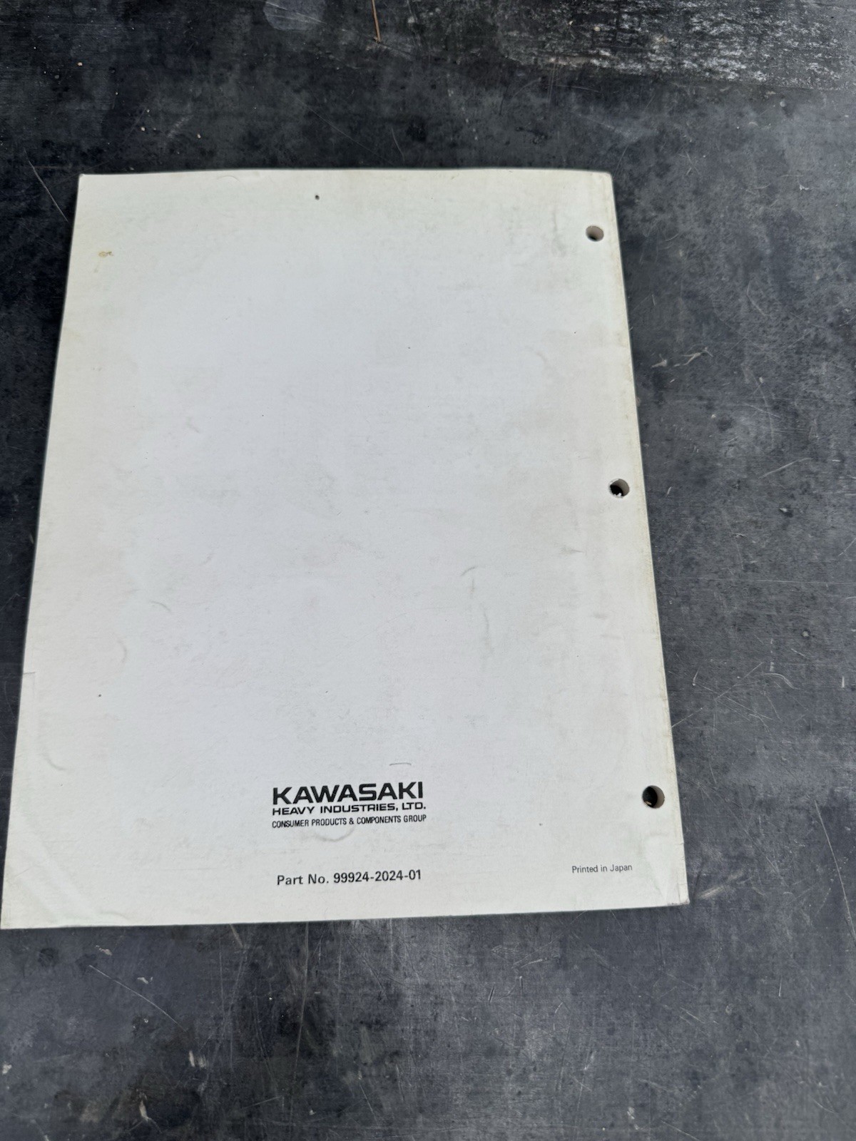 Kawasaki FE290 4-Stroke Air Cooled Gasoline Engine Service Repair Manual