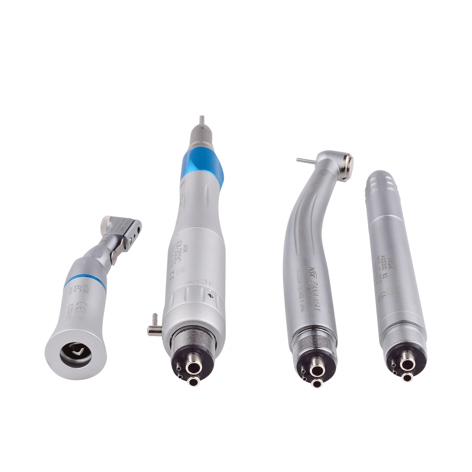 NSK Type Dental PANA MAX LED High Speed Handpiece+Air Scaler+EX203C Low Speed US