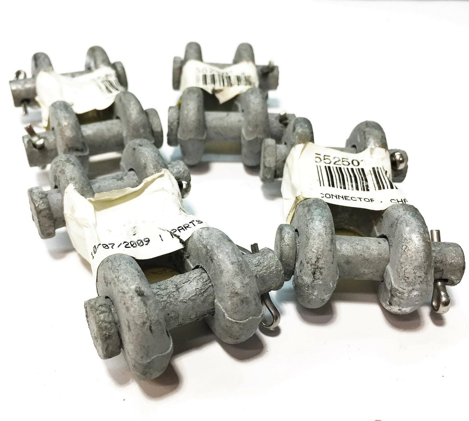 Unbranded/Generic 1/4″-5/16″ Jaw & Jaw Double Clevis Link 552501 [Lot of 4] NOS