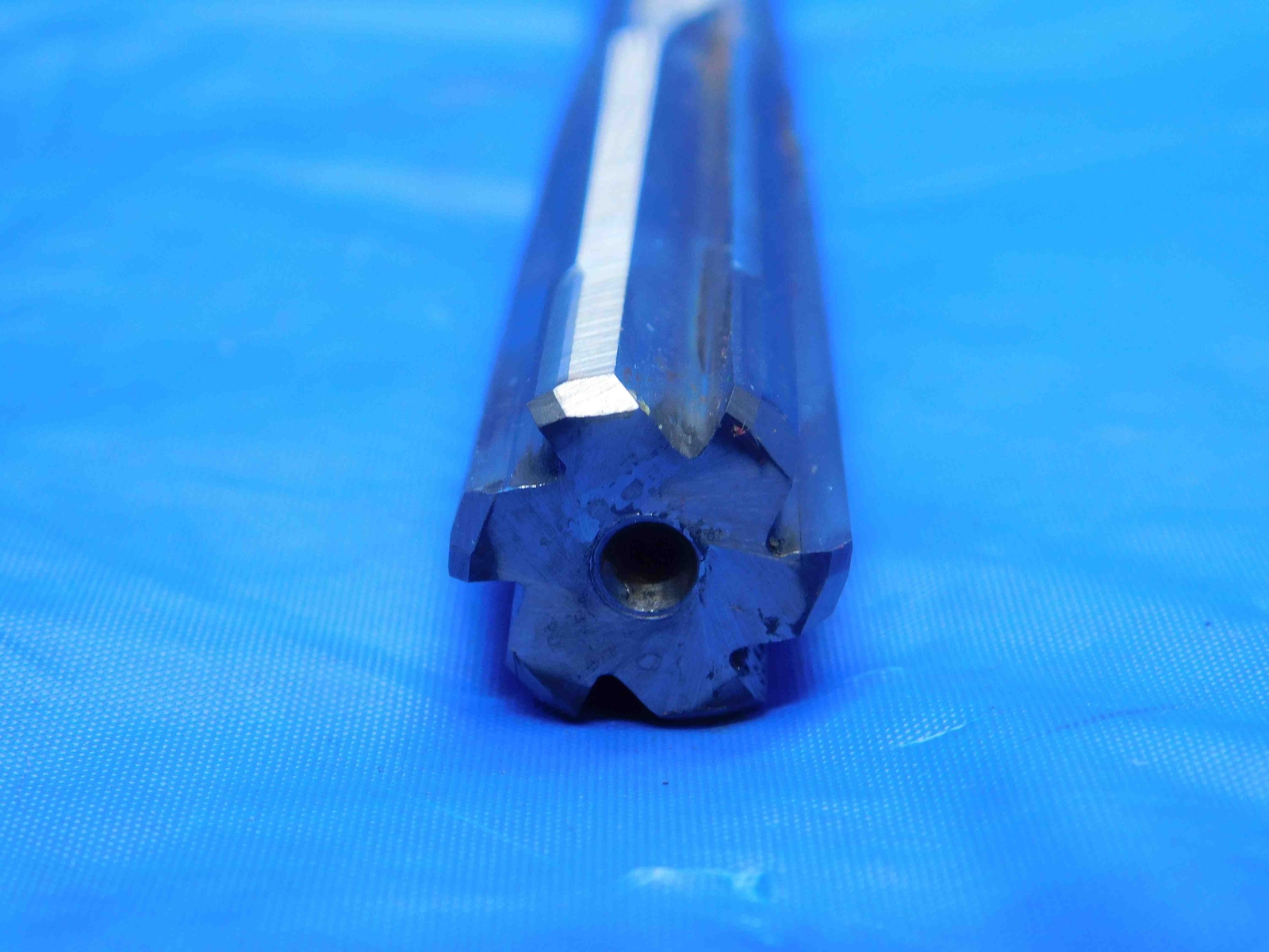 0.61 OD HSS CARBIDE TIPPED REAMER 6 FL .61 .6100 39/64 .6250 -.0150 UNDERSIZE