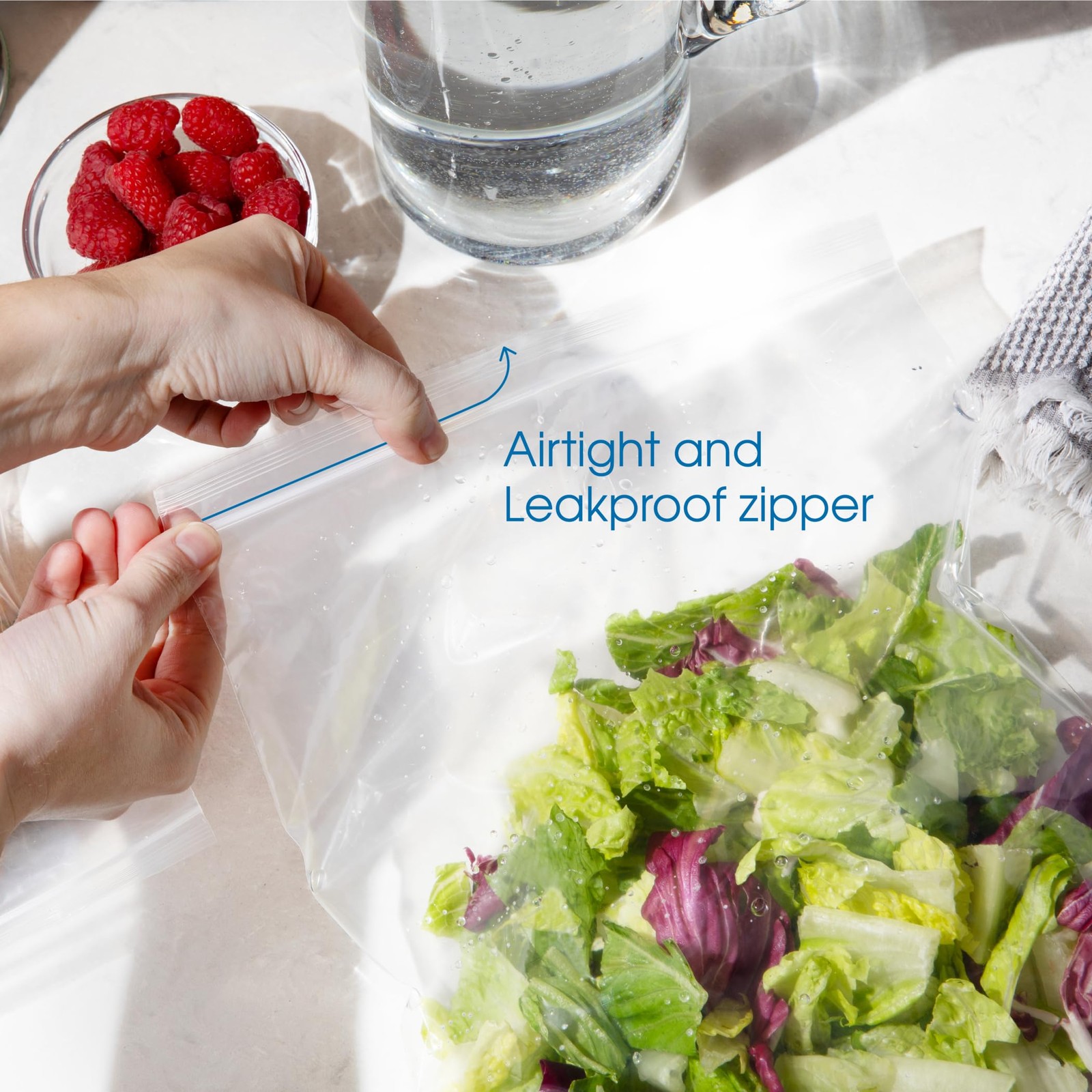 – 6” X 9” (1000 Count) 2 Mil Clear Reclosable Zip Plastic Poly Bags with Rese…