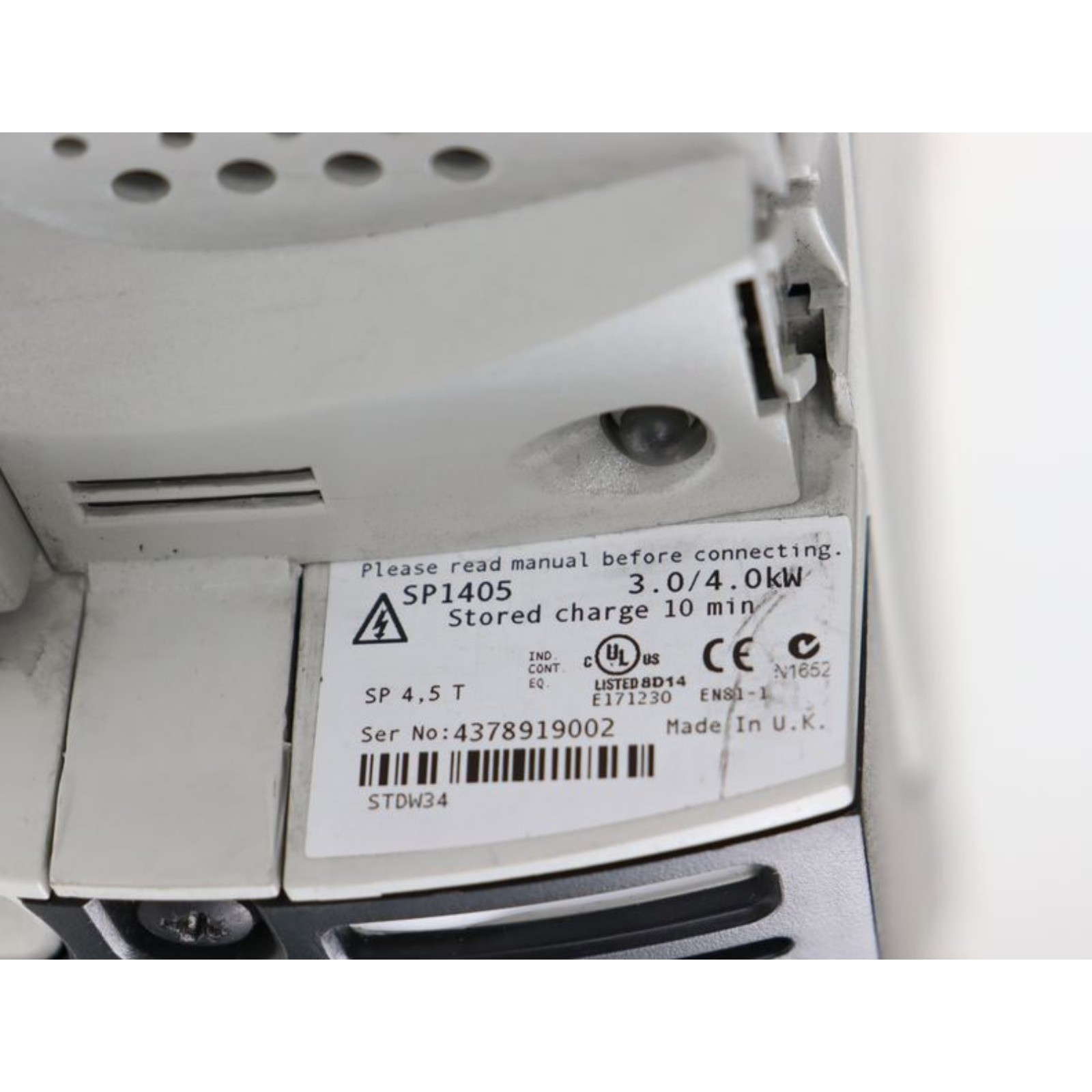 Control Techniques Unidrive SP1405 Servo Drive TESTED EXCELLENT CONDITION-