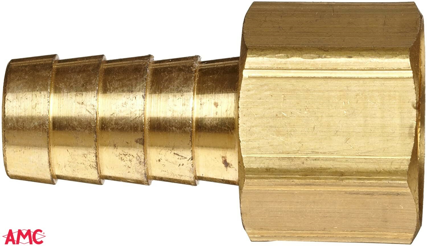 1/2″ Barb x 1/2 NPT FEMALE Brass Hose Fitting Adapter 57002-0808 Anderson Metals