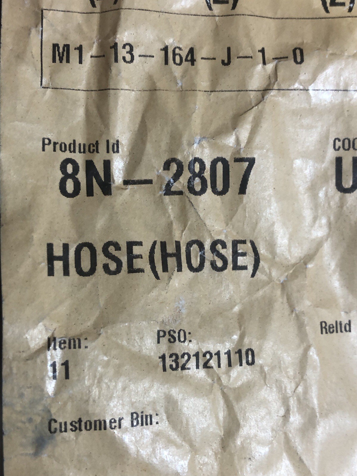 Caterpillar 8N-2807 Radiator Hump Hose