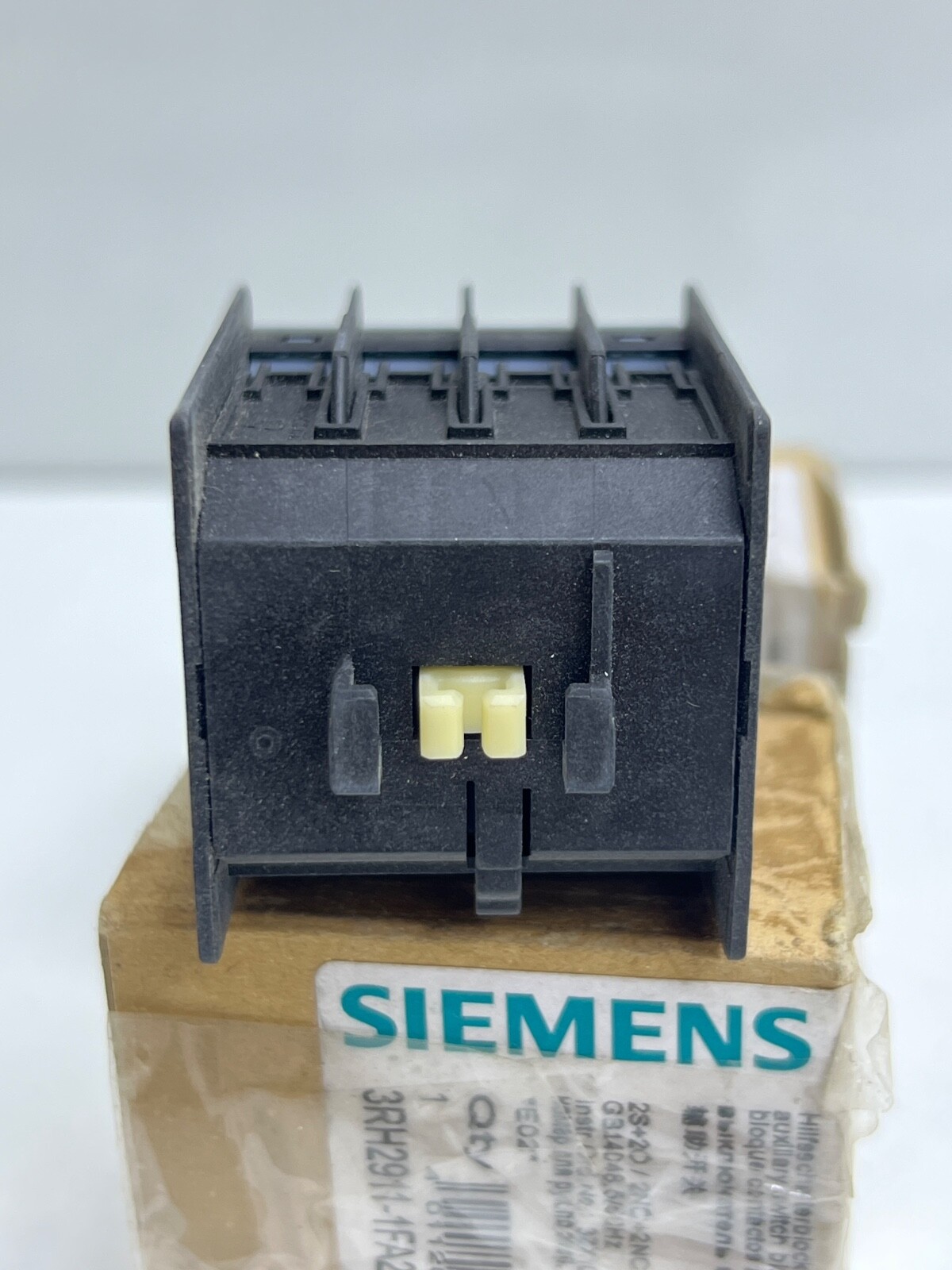 (LOT 2 PCS) SIEMENS 3RH2911-1FA22 AUXILIARY SWITCH BLOCK