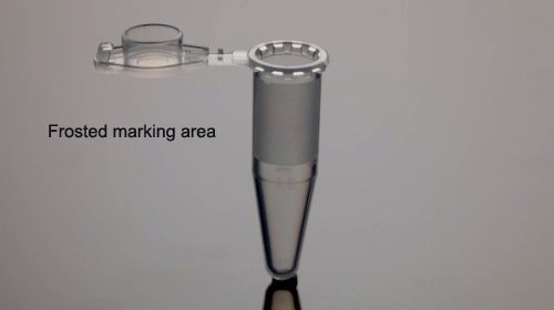 Azzota® 0.6ml Microcentrifuge Tubes, High-clarity Polypropylene, 1000/pk