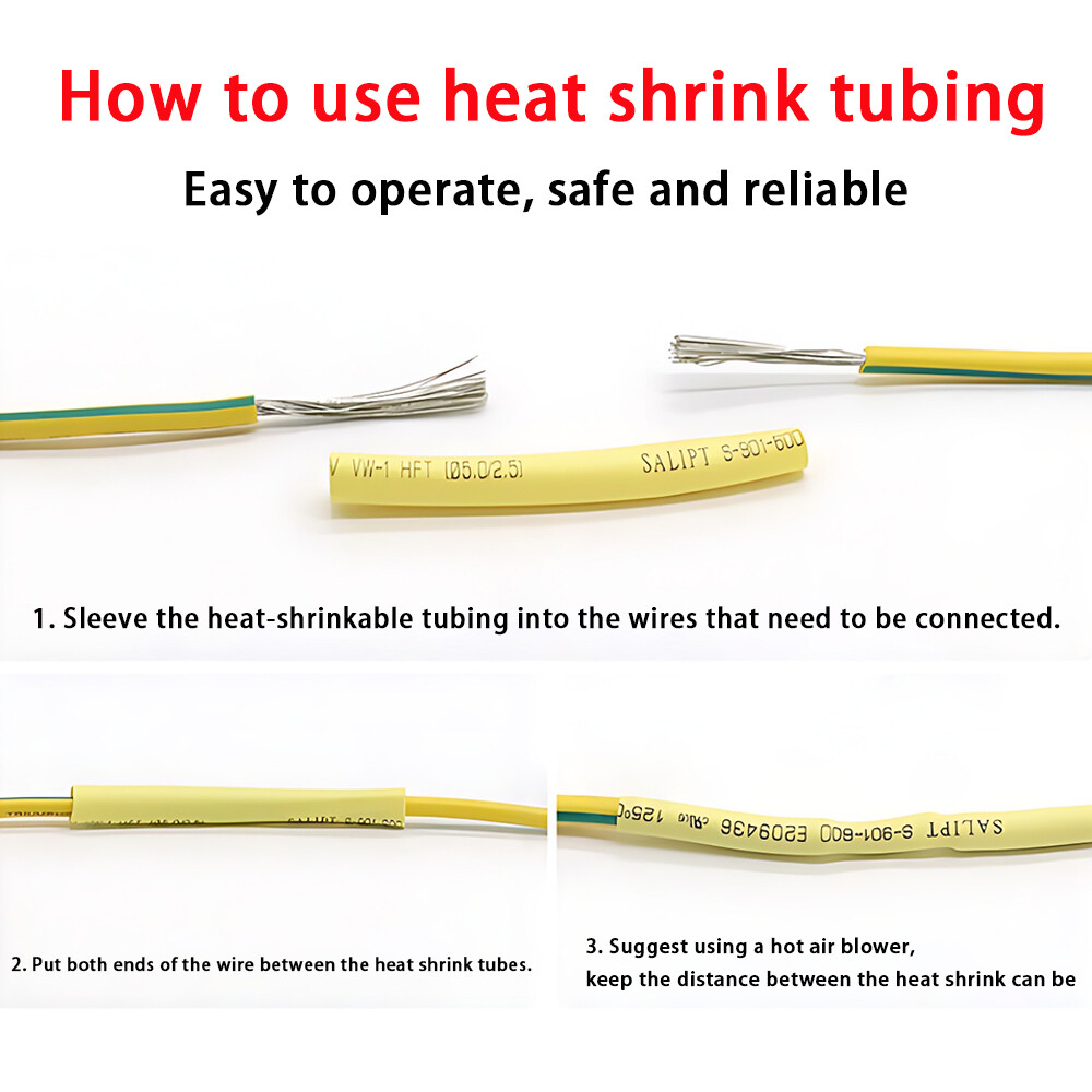 Silicone Heat Shrink Tubing Dia 0.8mm-30mm 1.7:1 Ratio Cable Heatshrink Sleeving